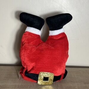 Funny Christmas Hat Crazy Upside-Down‎ Clown/Santa Claus Pants Hat